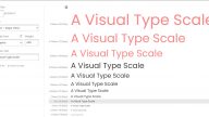 Type Scale - Un escalador visual de tamaños de letra para la web 1